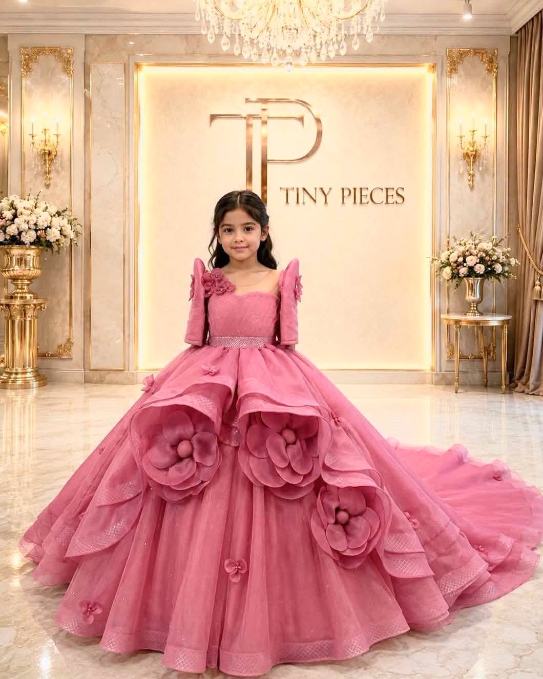 Featured Dusty Rose Terno Ballgown